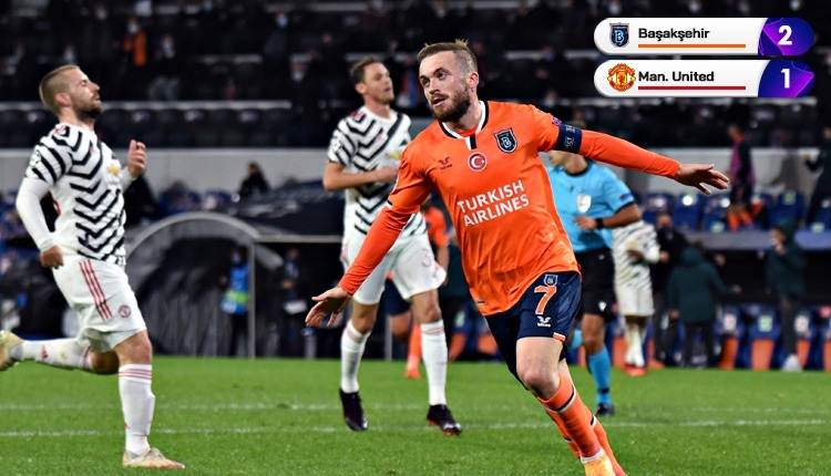 Başakşehir tarih yazdı! Manchester United nakavt (İZLE)