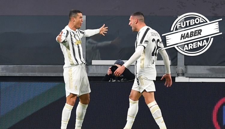 Merih Demiral'dan Cristiano Ronaldo'ya asist (İZLE)