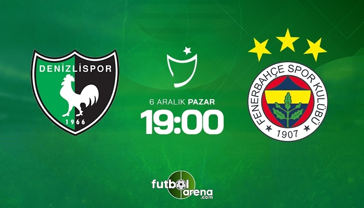 Denizlispor-Fenerbahçe canlı izle, Denizlispor-Fenerbahçe  şifresiz İZLE (Denizlispor-Fenerbahçe beIN Sports canlı ve şifresiz İZLE)