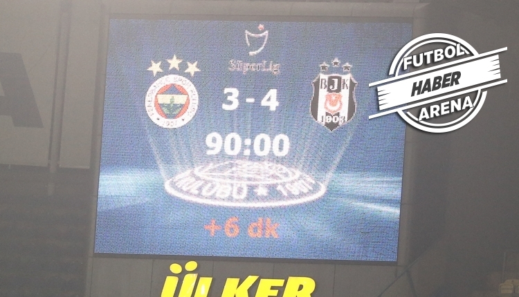 Fenerbahçe - Beşiktaş derbisinin faturası açıklandı! PFDK sevkleri