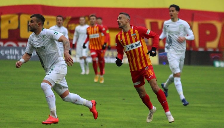 Kayserispor 1-2 Konyaspor maç özeti ve golleri (İZLE)