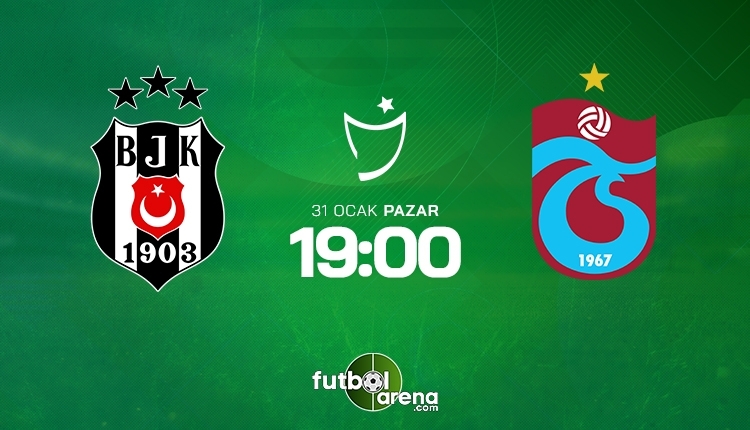 Beşiktaş-Trabzonspor canlı izle, Beşiktaş-Trabzonspor şifresiz izle (Beşiktaş-Trabzonspor beIN Sports canlı ve şifresiz maç İZLE) 31 Ocak 2021