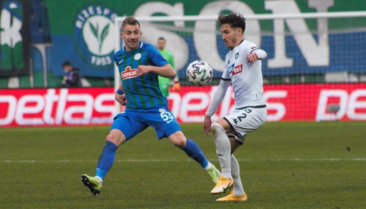 Çaykur Rizespor 1-1 Denizlispor maç özeti ve golleri (İZLE)