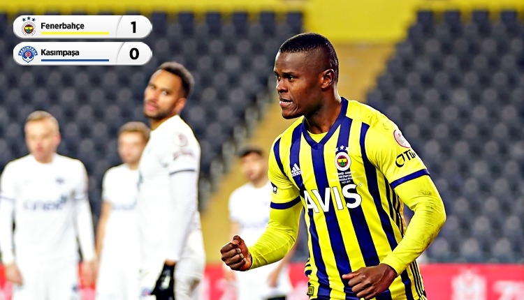 Fenerbahçe çeyrek finalde! Fenerbahçe 1-0 Kasımpaşa maç özeti