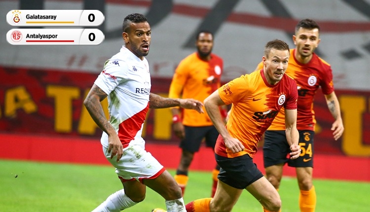 Galatasaray ile Antalyaspor puanları paylaştı (İZLE)