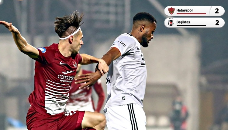 Hatay'da 4 gol var, kazanan yok! Lider Beşiktaş takıldı (İZLE)