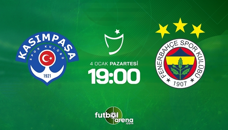 Kasımpaşa-Fenerbahçe canlı izle, Kasımpaşa-Fenerbahçe şifresiz İZLE (Kasımpaşa-Fenerbahçe beIN Sports canlı ve şifresiz maç İZLE)