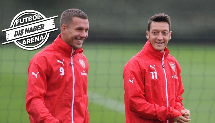 Podolski'den Mesut Özil sözleri! 