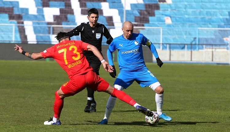BB Erzurumspor 1-1 Kayserispor maç özeti ve golleri (İZLE)