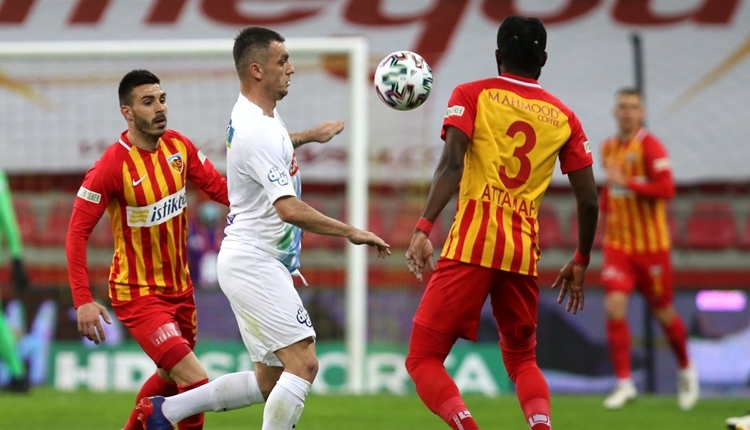 Kayserispor 2-1 Çaykur Rizespor maç özeti ve golleri (İZLE)