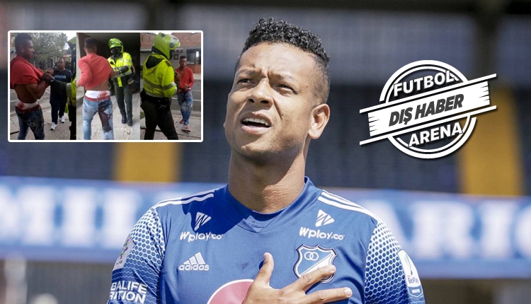 Aile kavgasına karışan Fredy Guarin, tutuklandı