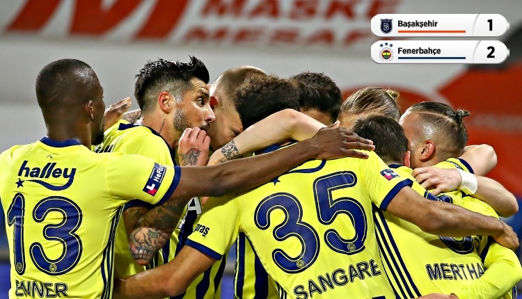 Başakşehir 1-2 Fenerbahçe maç özeti ve golleri (İZLE)