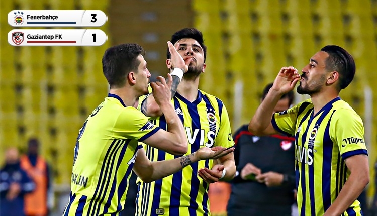 Fenerbahçe 3-1 Gaziantep FK maç özeti ve golleri (İZLE)