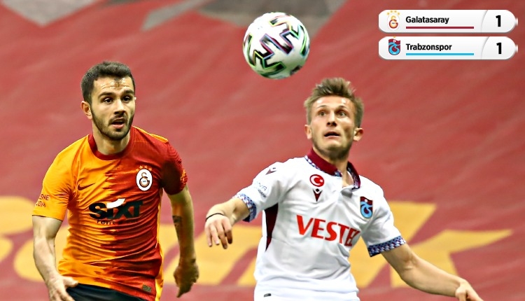 Galatasaray 1-1 Trabzonspor maç özeti ve golleri (İZLE)