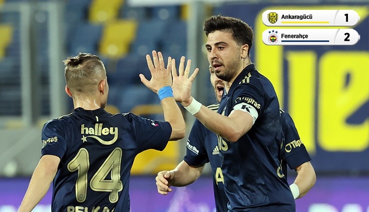 Ankaragücü 1-2 Fenerbahçe maç özeti ve golleri (İZLE)