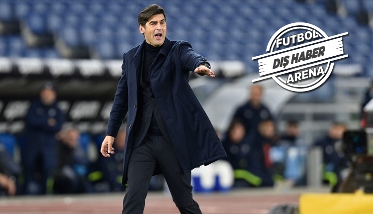 Teknik direktör Paulo Fonseca, Tottenham yolunda! Fenerbahçe...