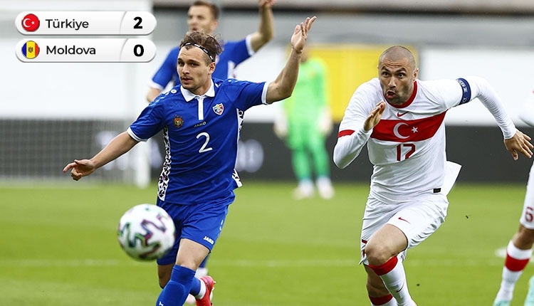 Hazırlık | Türkiye 2-0 Moldova maç özeti ve golleri