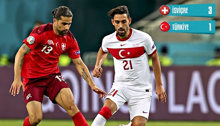 İsviçre'ye kaybettik! EURO 2020'de sıfır çektik (İZLE)