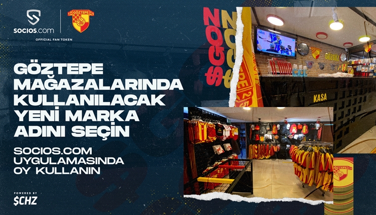 Göztepe ve Socios'tan bir ilk! Taraftarlar belirleyecek