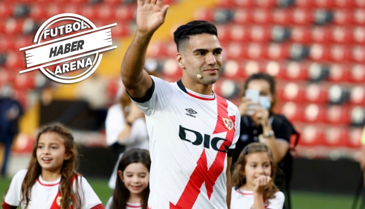 Falcao Rayo Vallecano'da ilk maçında gol attı