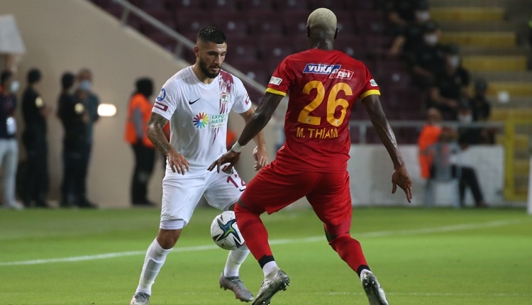 Hatayspor 2-1 Kayserispor maç özeti ve golleri (İZLE)