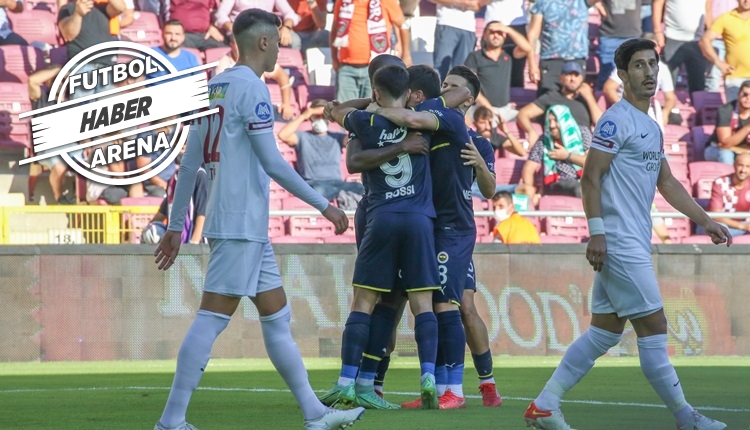 Fenerbahçe, Hatayspor deplasmanından galip döndü (İZLE)