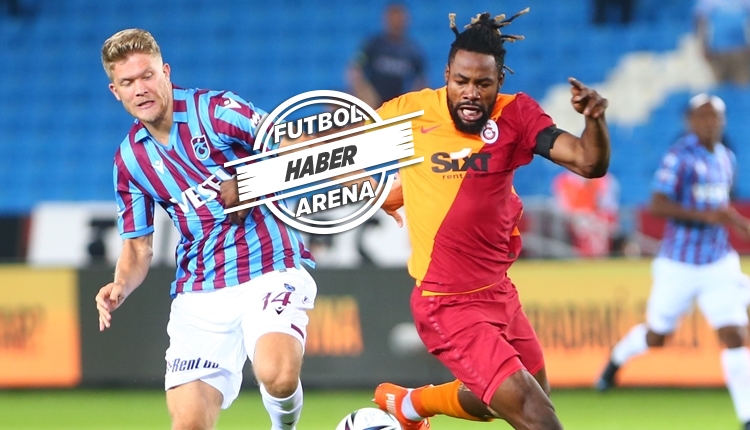 Trabzonspor - Galatasaray maçında 4 gol var, kazanan yok (İZLE)