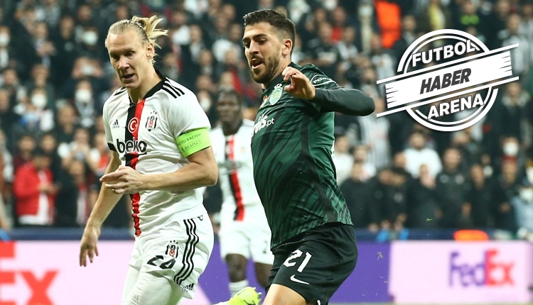 Beşiktaş, Vodafone Park'ta Sporting Lizbon'a kaybetti (İZLE)