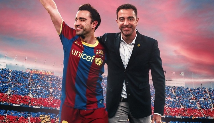 Barcelona'da Xavi dönemi! Resmi açıklama yapıldı