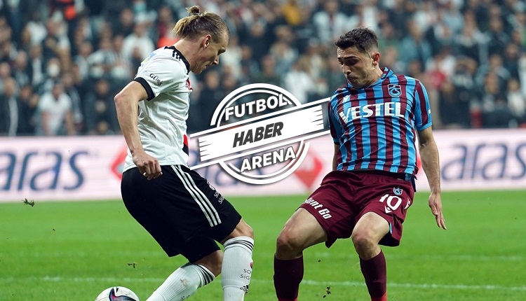 Beşiktaş 1-2 Trabzonspor maç özeti ve golleri (İZLE)