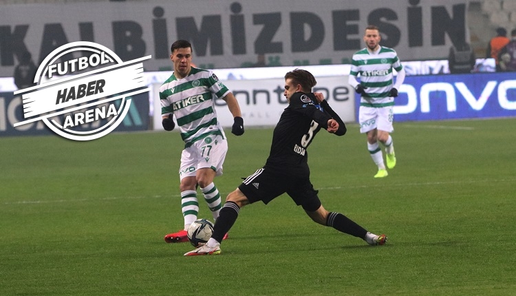 Beşiktaş, Konyaspor deplasmanında tek golle kaybetti (İZLE)