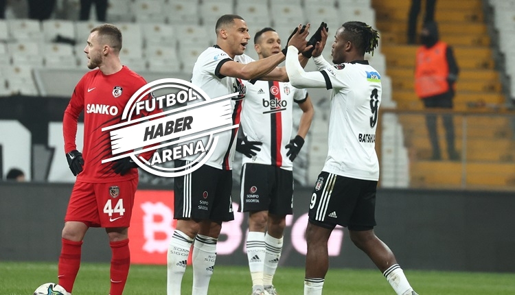 Beşiktaş, Gaziantep FK'yı tek golle mağlup etti (İZLE)