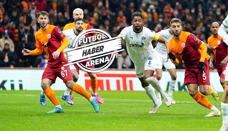 Galatasaray sahasında Kasımpaşa'ya 3 golle kaybetti (İZLE)