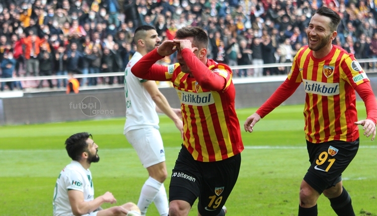 Kayserispor 2-1 Giresunspor maç özeti ve golleri (İZLE)