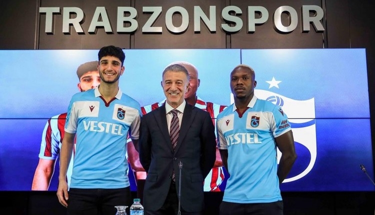 Trabzonspor'da Kouassi ve Emrehan için imza töreni