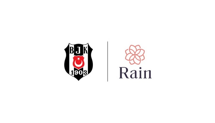 Beşiktaş'ın yeni forma göğüs sponsoru Rain oldu