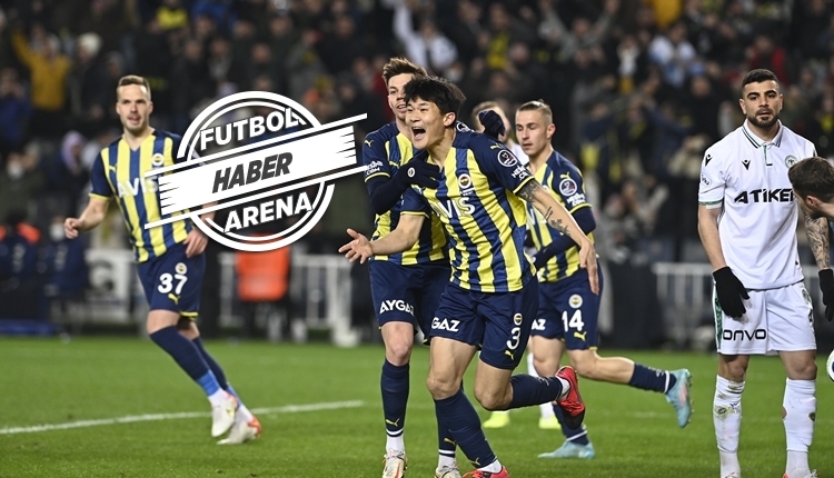 Fenerbahçe, Konyaspor'u geriden gelerek yendi (İZLE)
