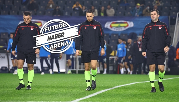 Fenerbahçe-Trabzonspor maçını Zorbay Küçük yönetecek