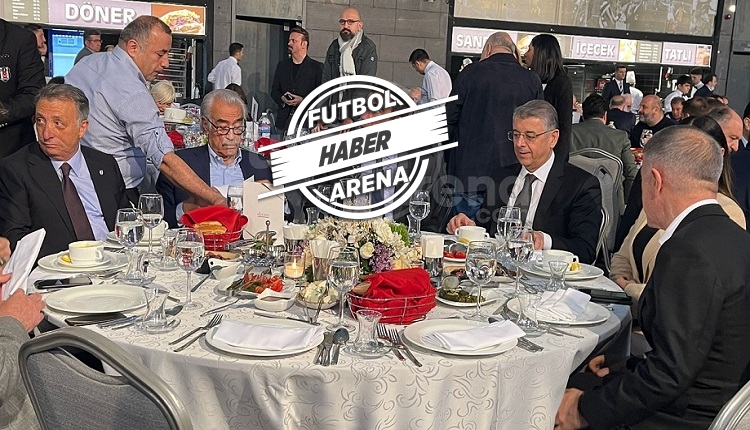 Ahmet Ağaoğlu Beşiktaş'ın iftar yemeğine katıldı