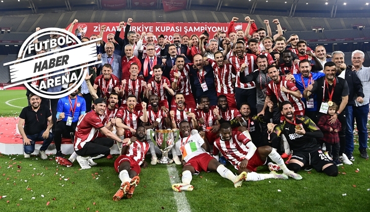 Ziraat Türkiye Kupası şampiyonu Sivasspor (İZLE)