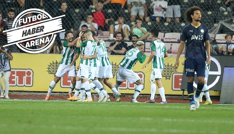 Konyaspor 1-0 Fenerbahçe maç özeti ve golü (İZLE)