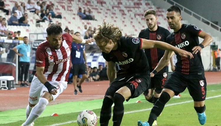 Sivasspor 1-1 Gaziantep FK maç özeti ve golleri (İZLE)