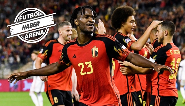 Belçika, Michy Batshuayi'nin gol ve asistiyle kazandı (İZLE)