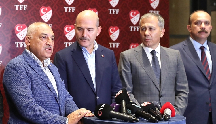 TFF ve Süleyman Soylu'dan saldırı açıklaması: 