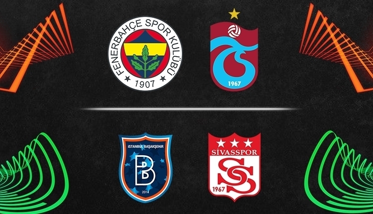 Avrupa'da temsilcilerimizin maçları hangi kanalda? (Fenerbahçe, Trabzonspor, Sivasspor, Başakşehir)