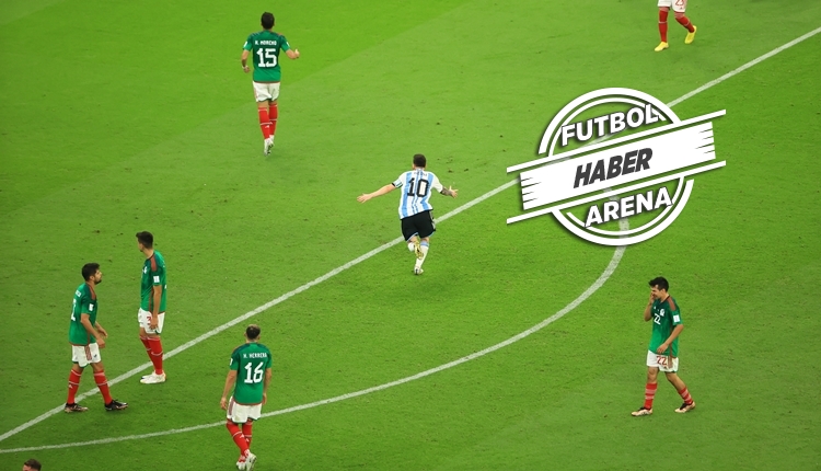 Lionel Messi, Dünya Kupası'nda Arjantin'i ipten aldı (İZLE)
