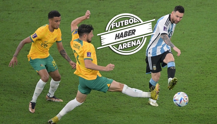 Messi çeyrek finalde! Arjantin 2-1 Avustralya maç özeti (İZLE)