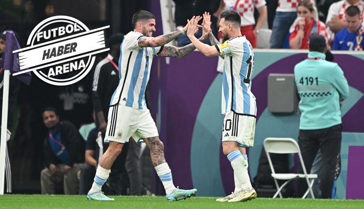 Messi finalde! Arjantin 3-0 Hırvatistan maç özeti (İZLE)