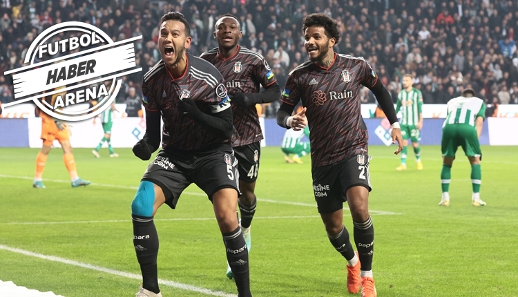 Beşiktaş, Konya'da son dakika golüyle kazandı (İZLE)