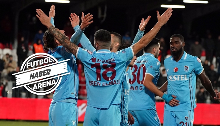 Trabzonspor çeyrek finalde! Ümraniyespor 1-4 Trabzonspor (İZLE)